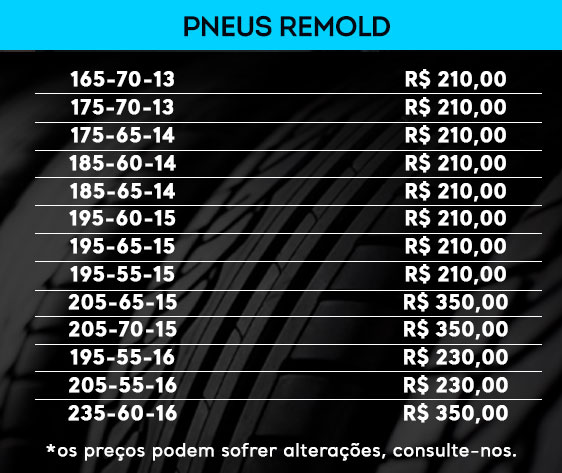 Pneus Remold em São Paulo SP